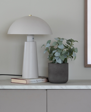 Kunstig Pumila "Silver" i Potte UV 25cm