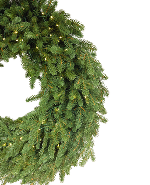 Kunstig Gran Krans 100% PE Premium - Smart LED