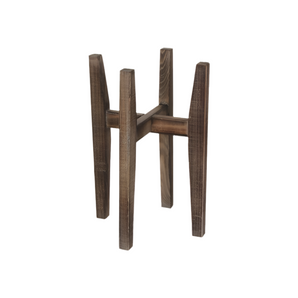 Pidestall "Wood" til potte max D23cm - L33 x B33 x H48cm