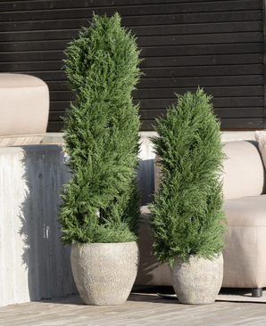 Kunstig Tuja Spiral Deluxe UV 90 cm