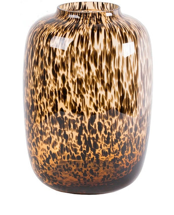 Artic Vase Cheetah 35cm