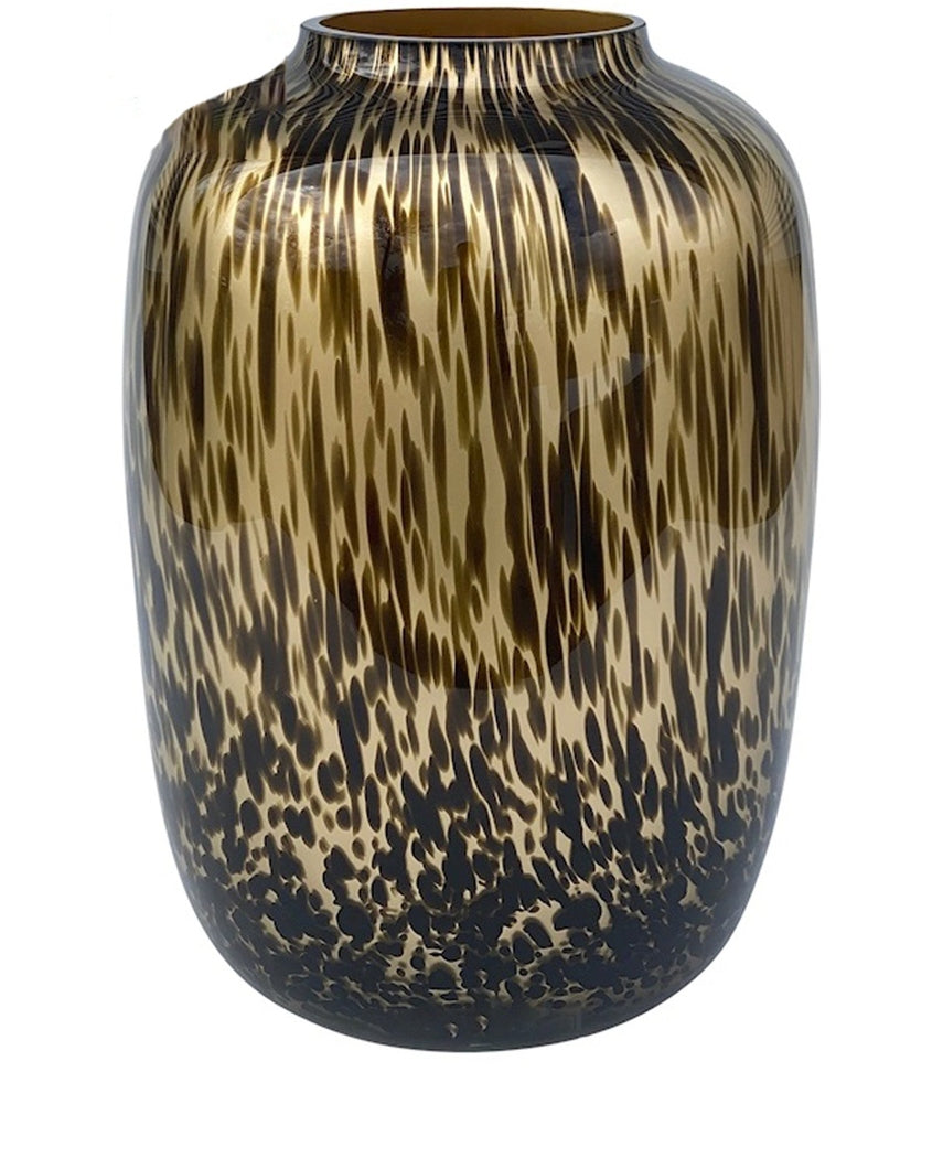 Artic Vase Gull Cheetah 35cm