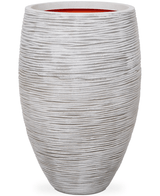 Capi Tutch Vase Elegant Deluxe Rib Elfenben 60cm