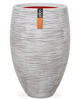 Capi Tutch Vase Elegant Deluxe Rib Elfenben 72cm