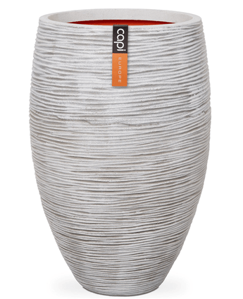 Capi Tutch Vase Elegant Deluxe Rib Elfenben 72cm