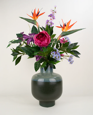 Kunstig Blomsterbukett Caribbean Sunset 80cm