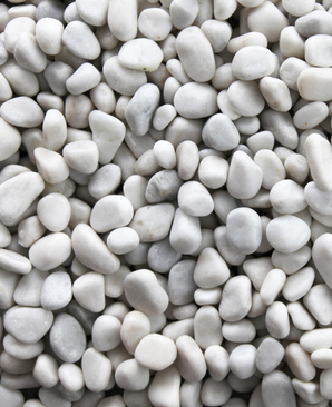 Dekorstein Hvit Matt 15 KG