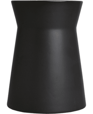 Diabolo Vase liten Sort H16cm x D12