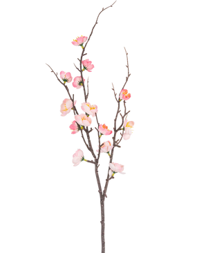 Kunstig Blomstergren Prunus Rosa 78cm