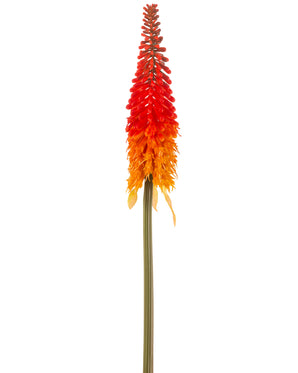 Kunstig Fakkelblomst Oransje 80 cm