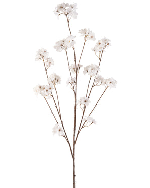 Kunstig Kirsebærblomst Krem 130 cm