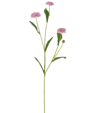 Kunstig Sommeraster Støvrosa 57 cm