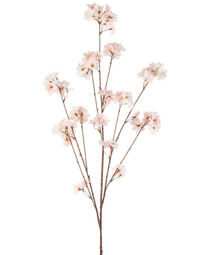 Kunstig Kirsebærblomst Dus rosa 130 cm