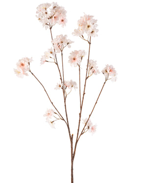 Kunstig Kirsebærblomst Dus Rosa 114 cm