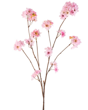 Kunstig Kirsebærblomst Rosa 114 cm