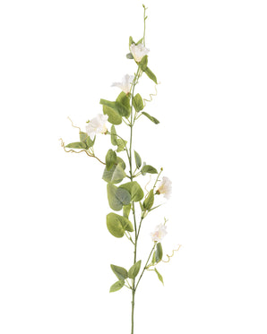 Kunstig Praktvindel Hvit 122 cm
