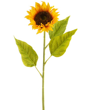 Kunstig Solsikke Stilk Gul 71 cm