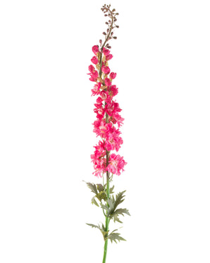 Kunstig Delphinium Stilk Fuchsia 137 cm