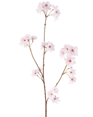 Kunstig Kirsebærblomst Lys Rosa 85 cm