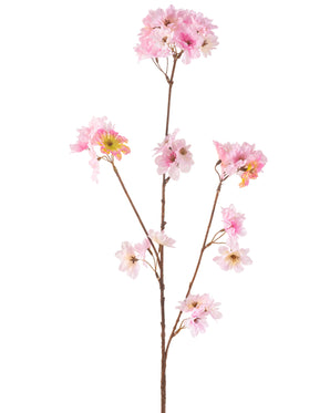 Kunstig Kirsebærblomst Rosa 85 cm