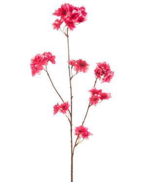 Kunstig Kirsebærblomst Fuchsia 85 cm