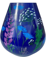 Eksklusiv Tasman Vase Purple spring flowers 28cm