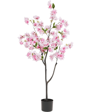 Kunstig Kirsebærtre Rosa 120cm