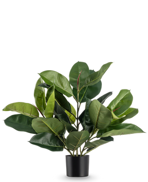Kunstig Fikus Gummiplante i Potte 51cm