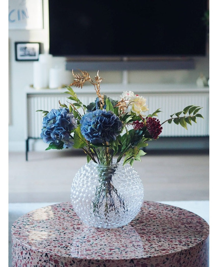 Kunstig Hortensia Hydrangea Lilla 55cm