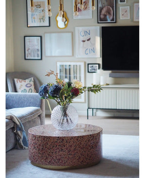 Kunstig Hortensia Hydrangea Lilla 55cm