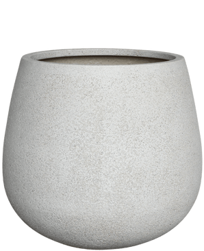Plantenbak Polystone Coated Plain Skarf Grijs