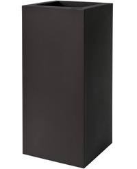 Kube Potte Høy Polyester Sort H70cm, B30cm