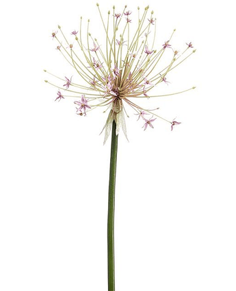 Kunstig Allium Stilk Rosa 105cm