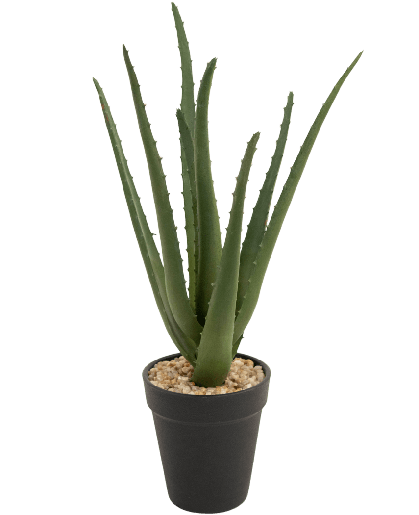 Kunstig Aloe Vera i Potte 33cm