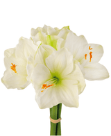 Kunstig Amaryllisblomst Hvit 36cm