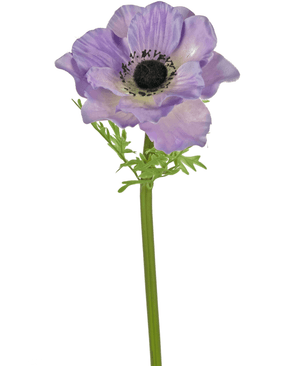 Kunstig Anemone Deluxe Lilla 43cm