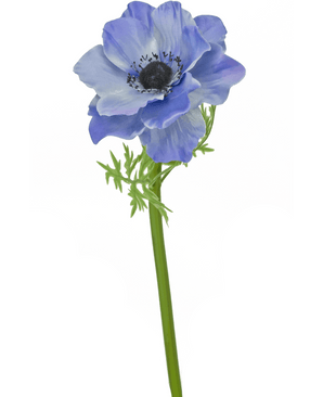 Kunstig Anemone Deluxe Lyseblå 43cm