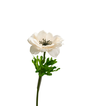 Kunstig Anemone Real Touch Rosa 52 cm