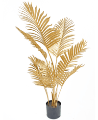 Kunstig Areca Palme Gull 120cm