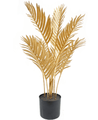 Kunstig Areca Palme Gull 80cm