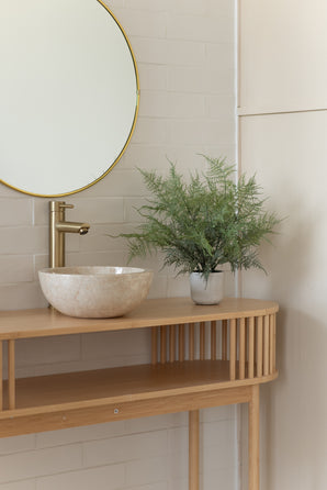 Kunstig Asparges bregne i Krukke 43cm