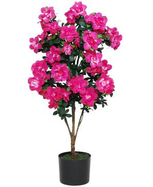 Kunstig Azalea Tre Fuchsia 105cm