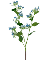 Kunstig blomst Wild Hortensia blå 93cm