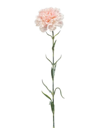 Kunstig Blomster Nellik Rosa/Peach 67cm