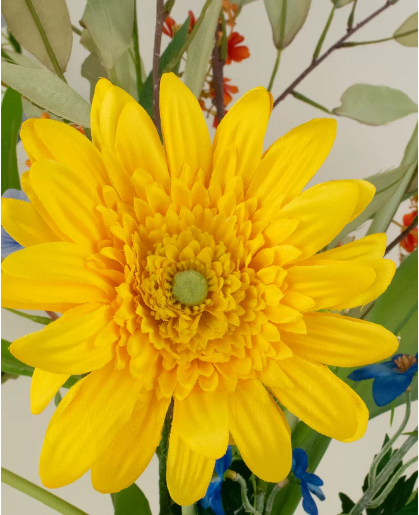 Kunstig Blomsterbukett Lemon Garden 85 cm