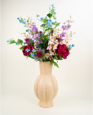 Kunstig Blomsterbukett Moonlit Meadow 85 cm