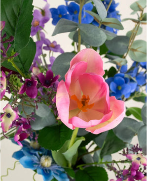 Kunstig Blomsterbukett Painted Petals 80 cm