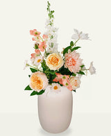 Kunstig Blomsterbukett Real Touch "Powder Blush" 72cm