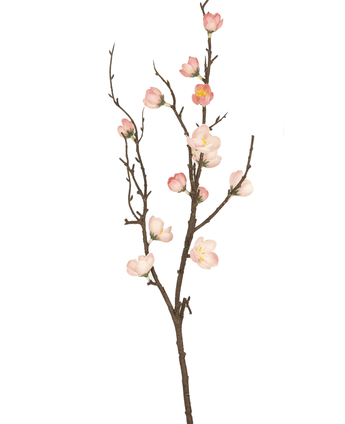 Kunstig Blomstergren Prunus Rosa 78cm