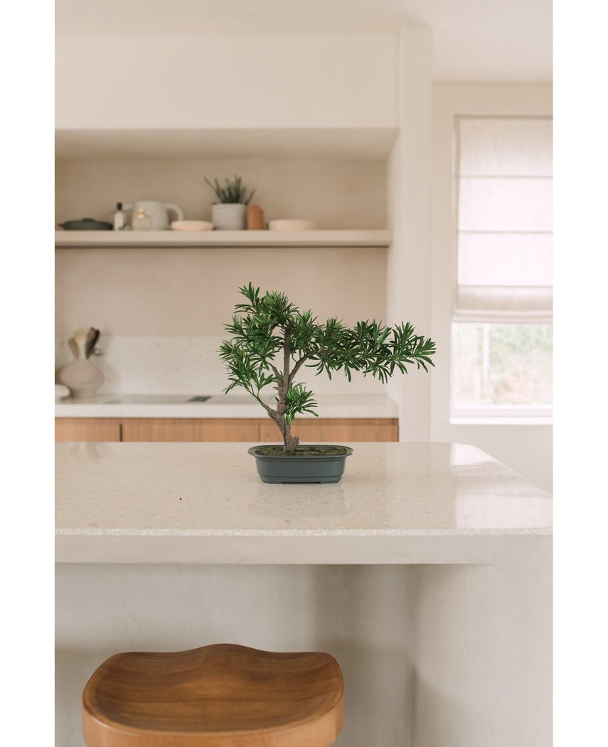 Kunstig Bonsai Podocarpus 40cm